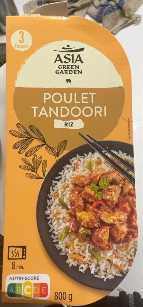 Poulet Tandoori riz