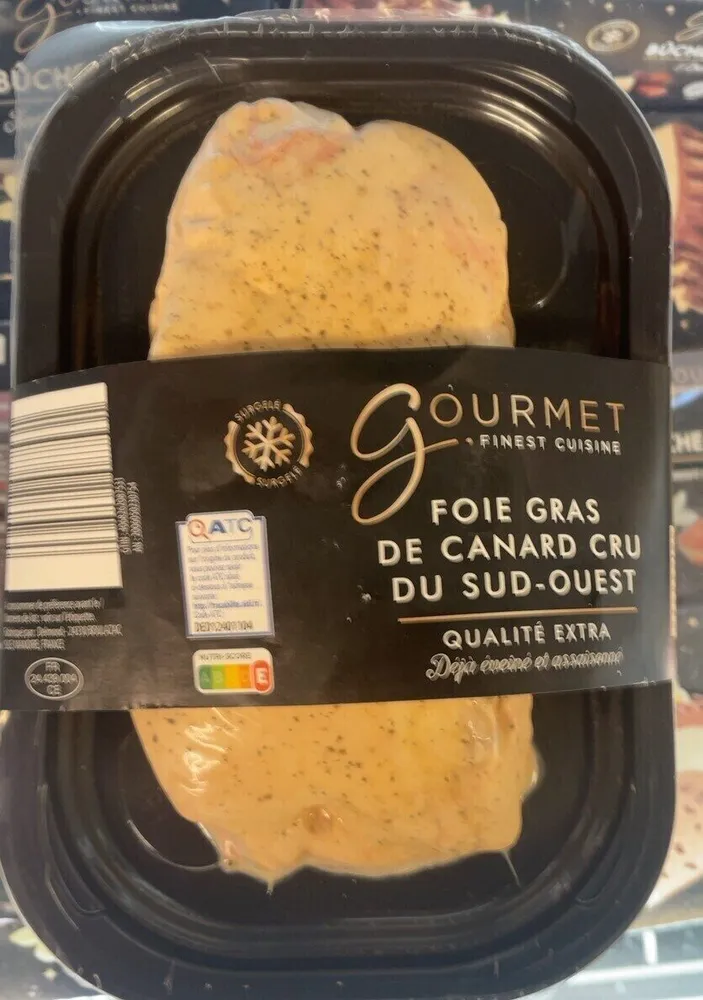Foie gras de canard cru du sud ouest