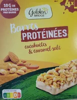 Barres protéines cacahuètes et caramel salé