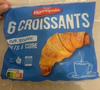 6 croissants pur beurre