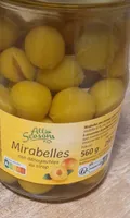 Mirabelles non dénoyautées au sirop