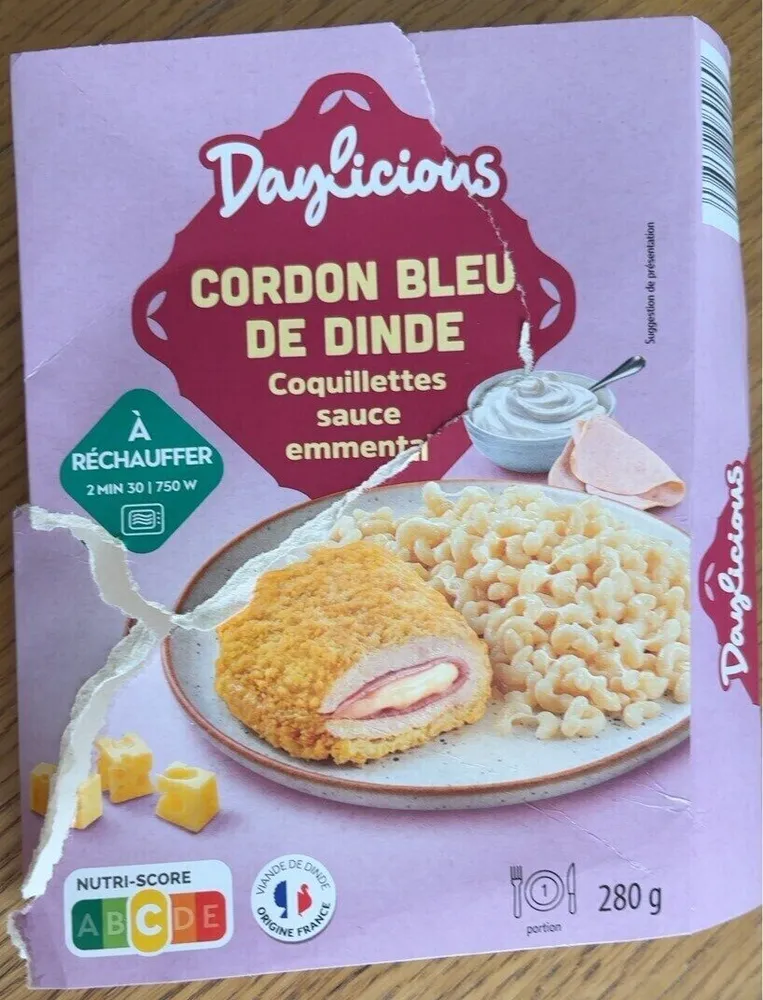 Cordon bleu de dinde