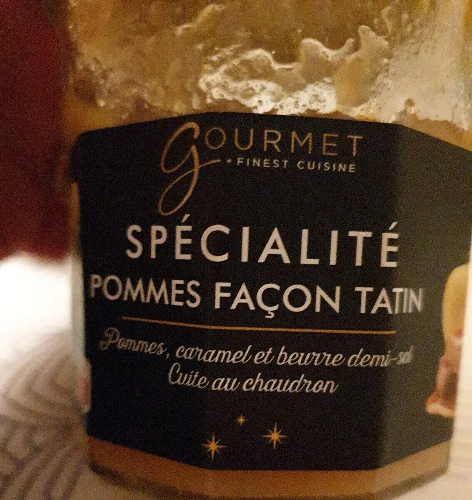 Spécialité pommes façon tatin