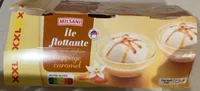 Île flottante sur crème anglaise XXL