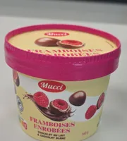 Framboises enrobées chocolat