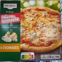 Pizza Micro-ondable 4 fromages