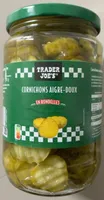 Cornichon aigre-doux en rondelles