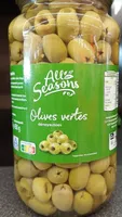 Olives vertes dénoyautées