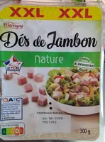 Dès de jambon nature
