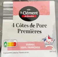Cotes de porc premiere