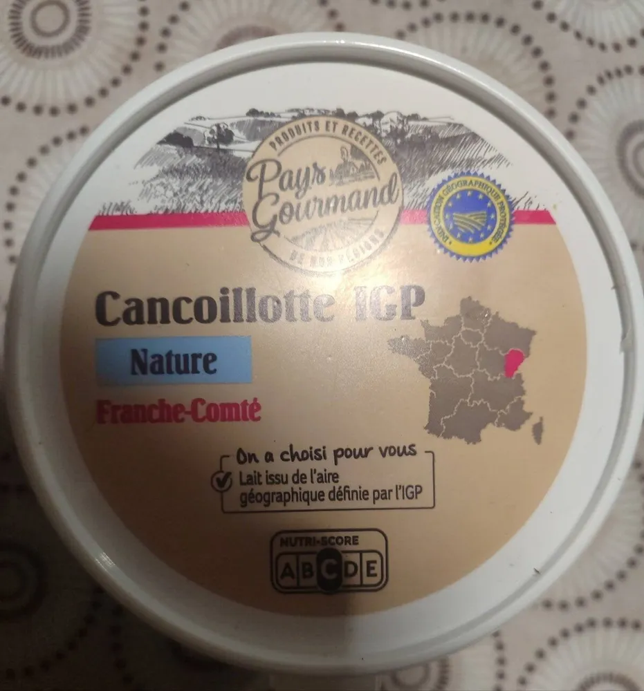 Cancoillotte igp