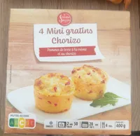 Mini gratins chrizo