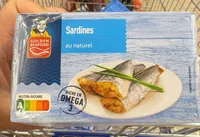 Sardines au naturel