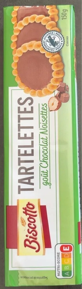 Tartelettes gout chocolat noisette