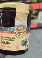 Confiture cassis