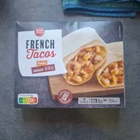 Franch tacos poulet sauce BBQ