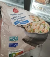 Poêlée de prix noix de Saint Jacques et crevettes