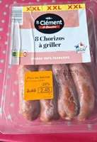 Chorizos a griller