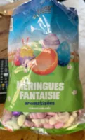 Meringues fantaisie aromatisées