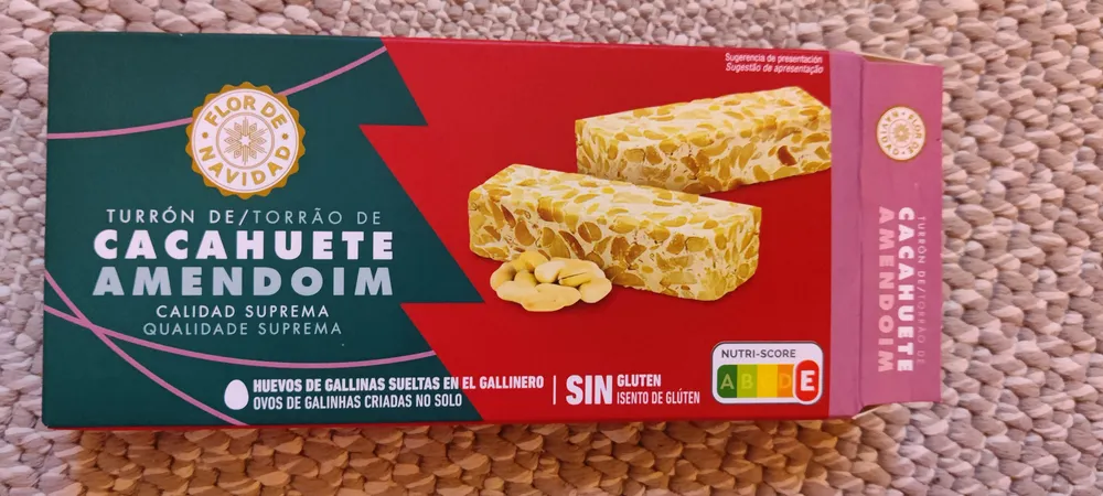Turron de cacahuete