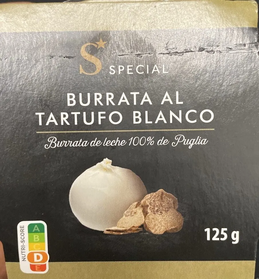 Burrata Al Tartufo Blanco