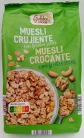 Muesli crujiente con frutos secos