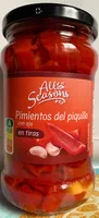 Pimientos del piquillo con ajo en tiras