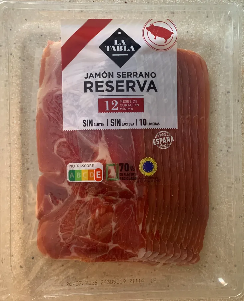 Jamón Serrano Reserva