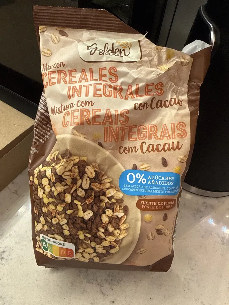Mix con Cereales Integrales con Cacao