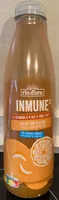 Zumo de frutas con jengibre inmune