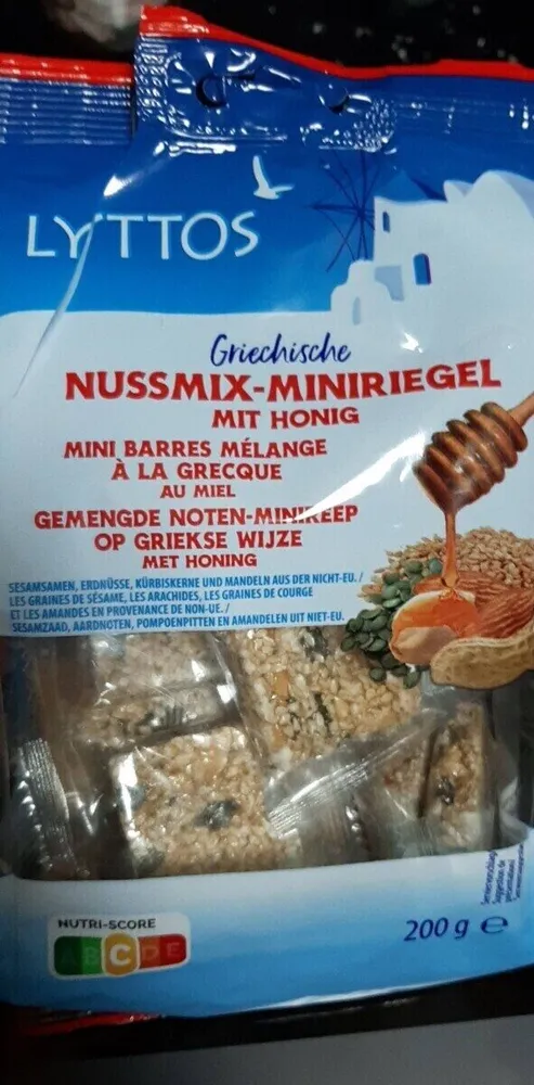 NUSSMIX-MINIRIEGEL MIT HONIG