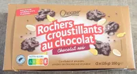 Rochers croustillants au chocolat noir