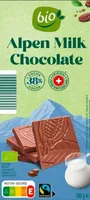 Schokolade Alpen Milk