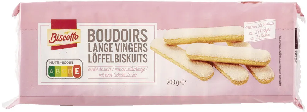 Biscotto Lange Vingers Boudoirs