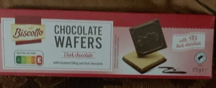 Chocolate wafers