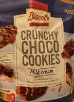 Crunchy choco cookies