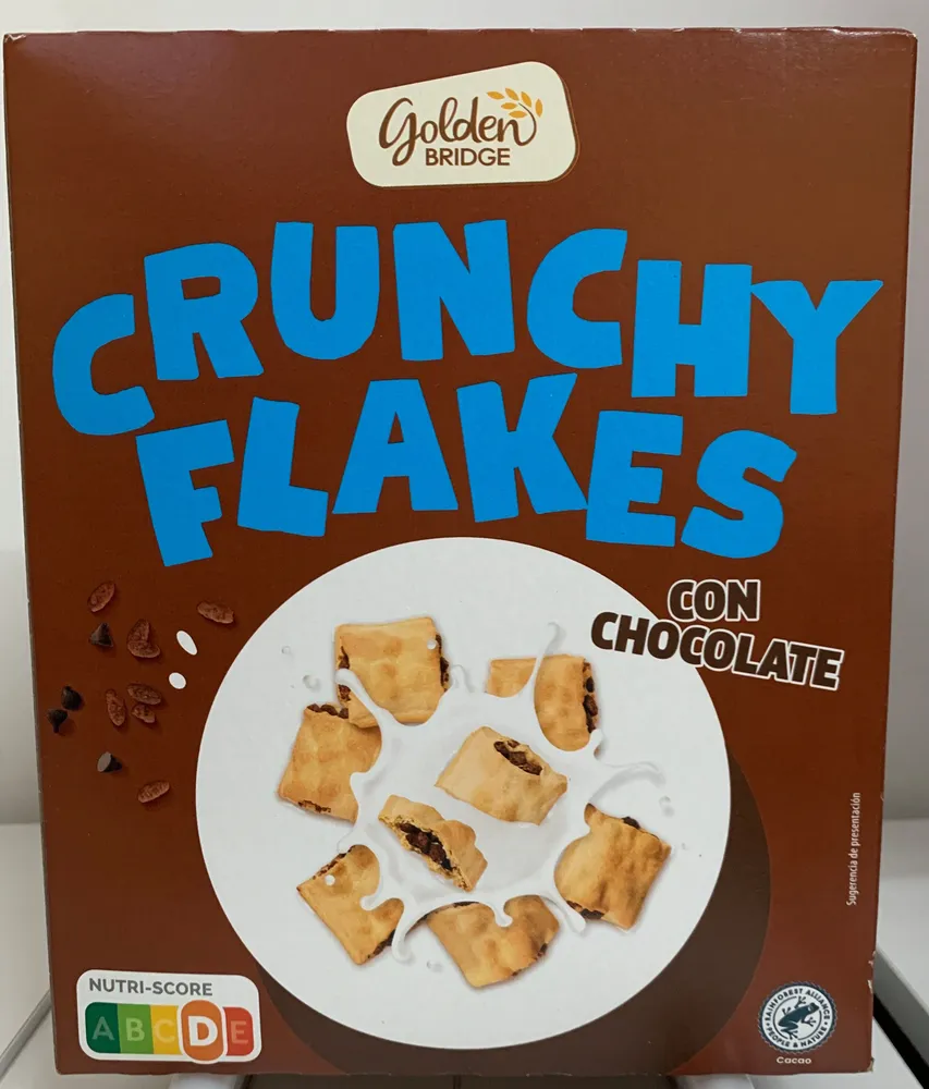 Crunchy flakes con chocolate
