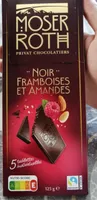 Noir framboises et amandes