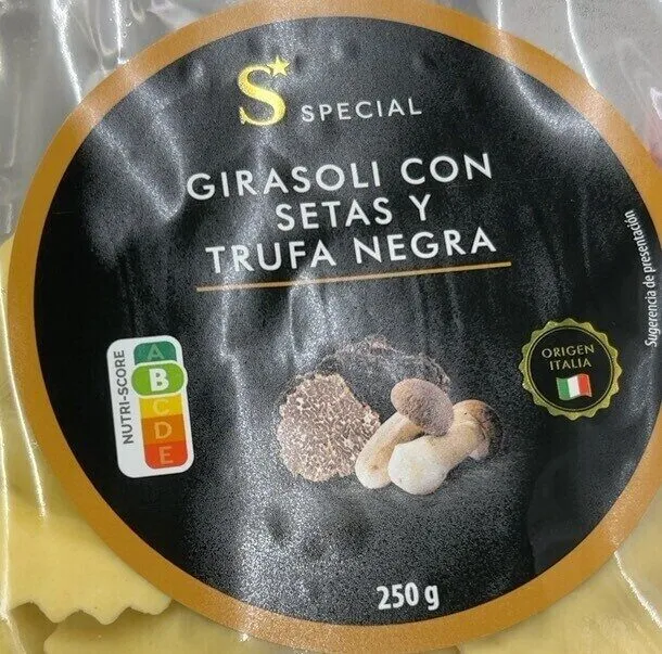 GIRASOLI CON SETAS Y TRUFA NEGRA