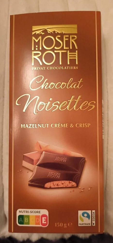 Chocolat noisette hazelnut crème & crisp