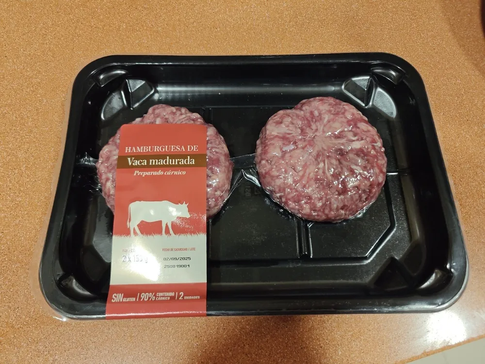 Hamburguesa de vaca madurada