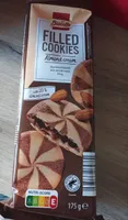Filled cookies almond cream
