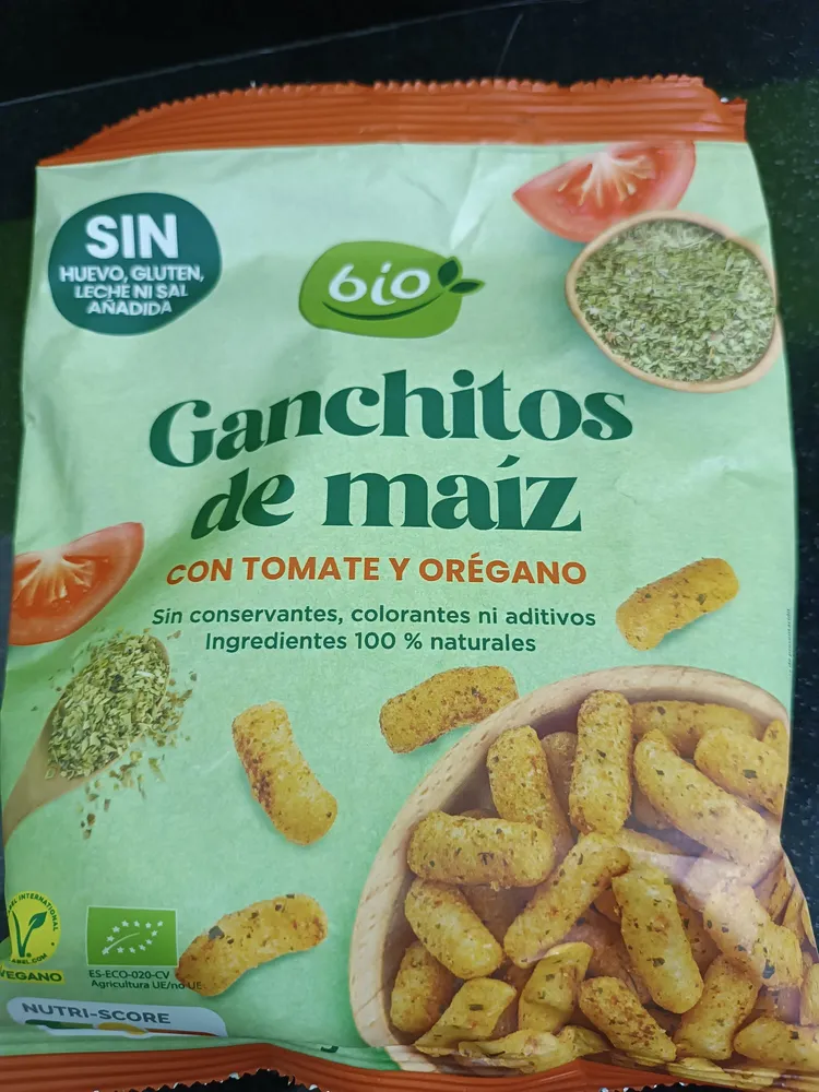 Ganchitos de maíz CON TOMATE Y ORÉGANO