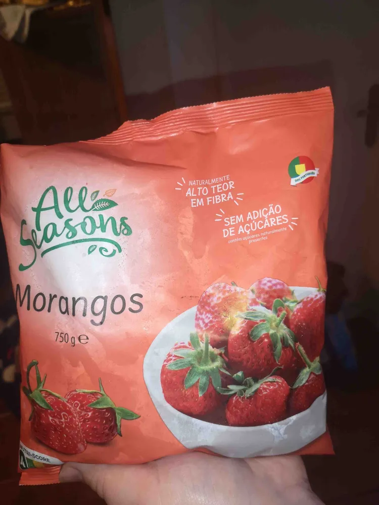 Morangos Ultracongelados