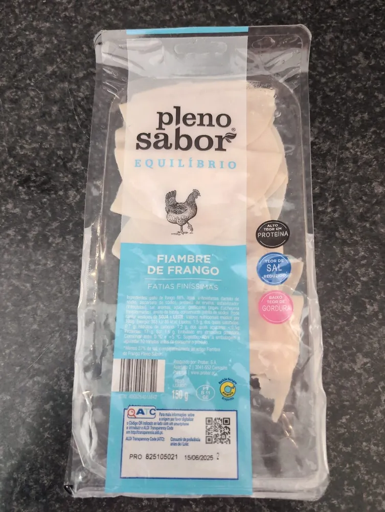 Fiambre Frango Fatias Finissimas