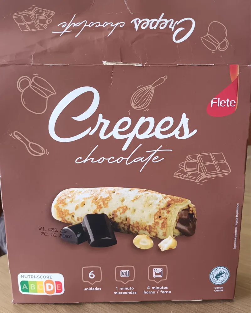 Crepes Chocolate