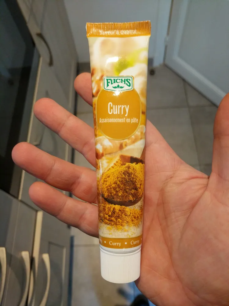 Curry en pate
