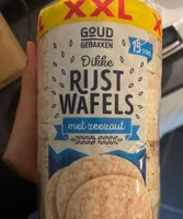 Rijst Wafels met zeezout