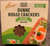 Dunne rogge crackers