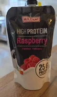 High protein quark raspberry